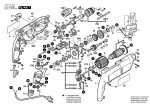 Bosch 0 603 161 303 Psb 680-2 Rpe Percussion Drill 230 V / Eu Spare Parts